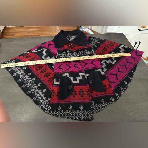 Sacred Threads Womens acrylic/wool Aztec Southwestern/Boho fall/winter trendy - Picture 7 of 11